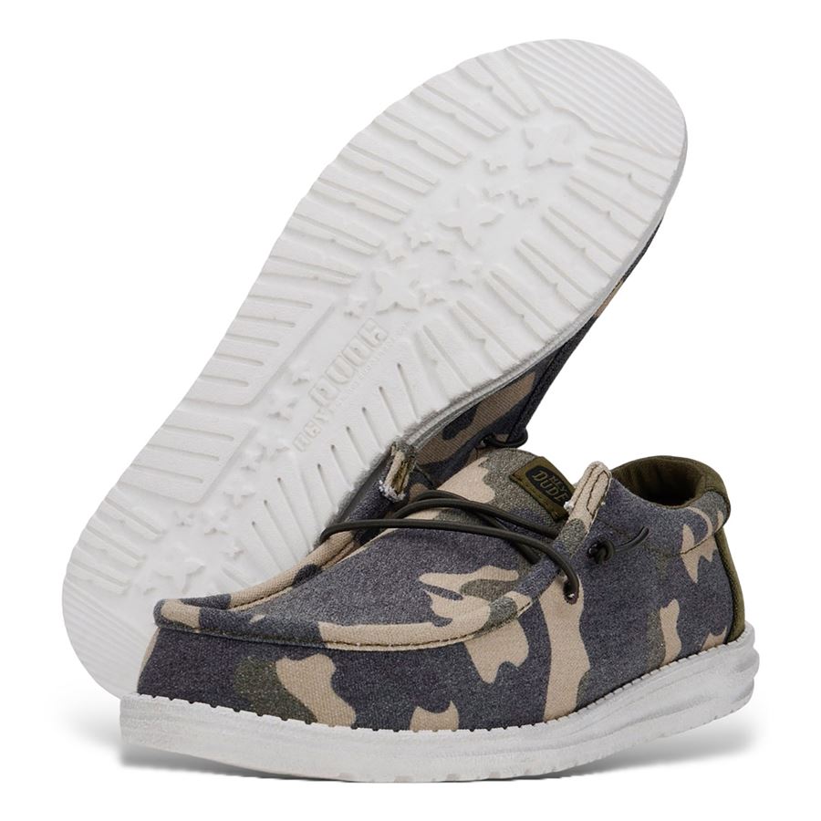 WALLY WHASHED CAMO Hey Dude | HD40694960